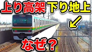 【衝撃】『高架』と『地上』を兼ね備えた駅がありましたｗｗなんだこれｗｗ