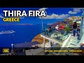 4K Thira Santorini  ❤️  Walking Tour