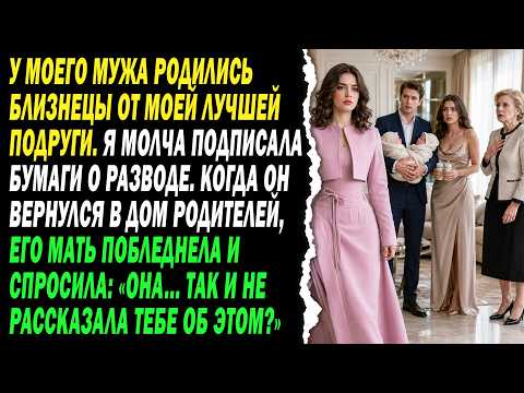 У Мужа Родились Близнецы От Моей Подруги. Я Развелась. Свекровь Застыла: «Она Не Сказала?»