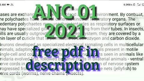 ANC 01 solved assignment 2020-21 in English | ANC 1 solved assignment 2021 in English | ANC-01 IGNOU