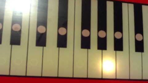 Wurlitzer 214v w/ Key Note Visualizer