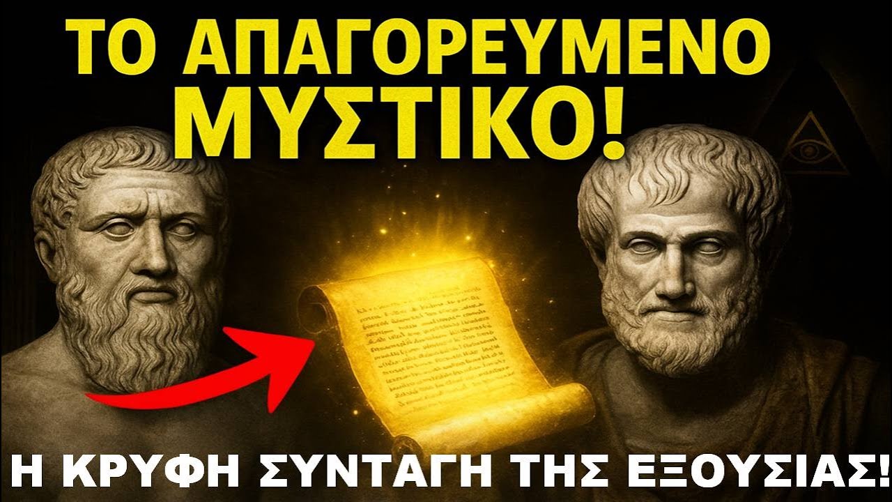 Αριστοτέλης & Πλάτωνας ΑΠΟΚΑΛΥΠΤΟΥΝ τη Μυστική Συνταγή της Εξουσίας (Ακόμα και Σήμερα!)Άκου να δεις – Video