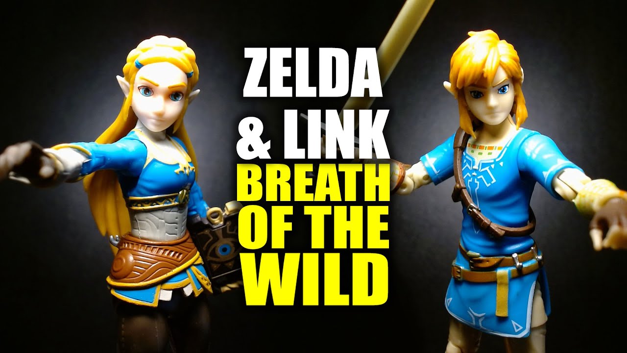 World of Nintendo Breath of The Wild Link Action Figure