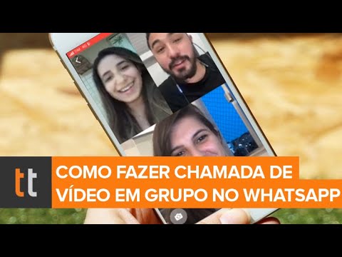 Como fazer chamada de grupo em vídeo pelo WhatsApp - YouTube