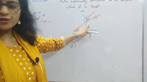 XI 5.6 Normal Reaction and Tension