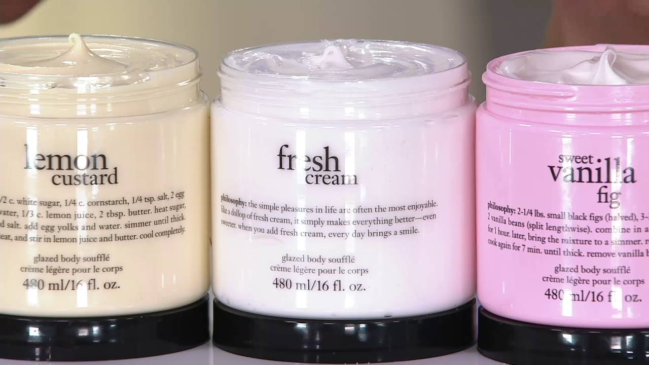 philosophy supersize body souffle trio of favorites on QVC YouTube