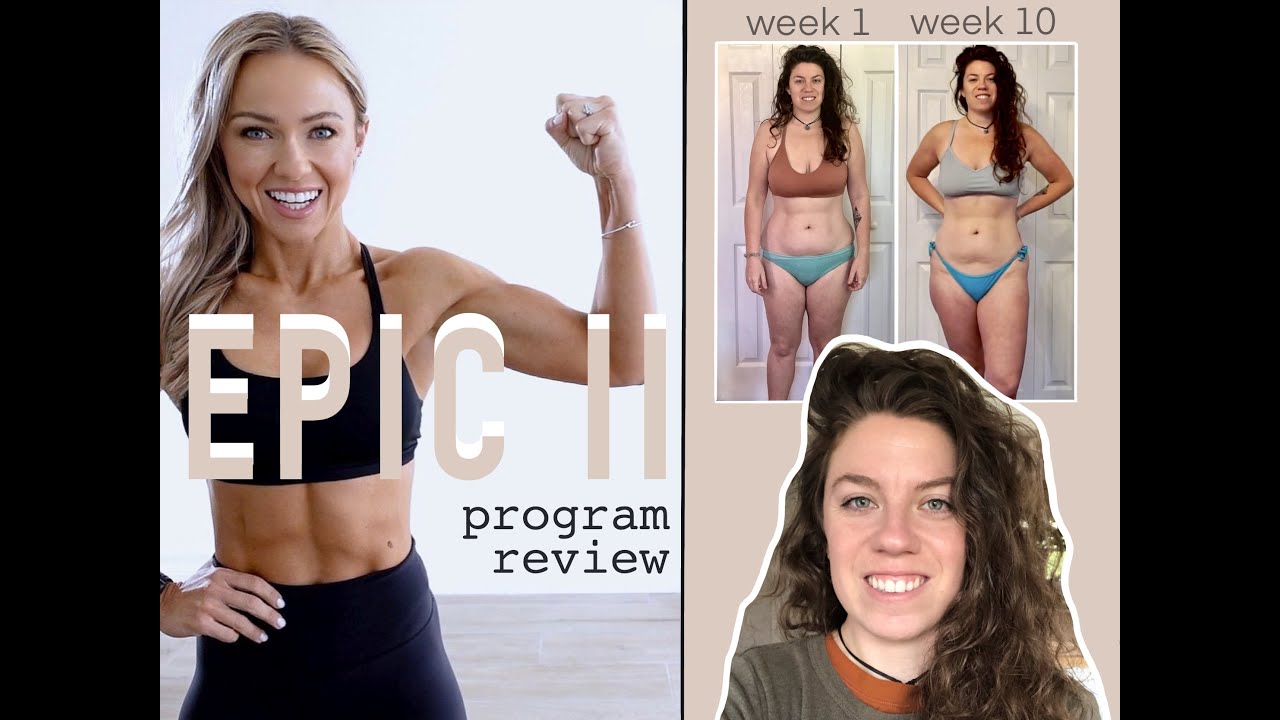 I DID CAROLINE GIRVAN'S EPIC 2 PROGRAM // my review (before & afters) 