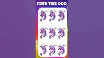 Find The Odd Emoji Out #119||#shorts #puzzle #emojichallenge #emoji  #findthedifference  #puzzlegame