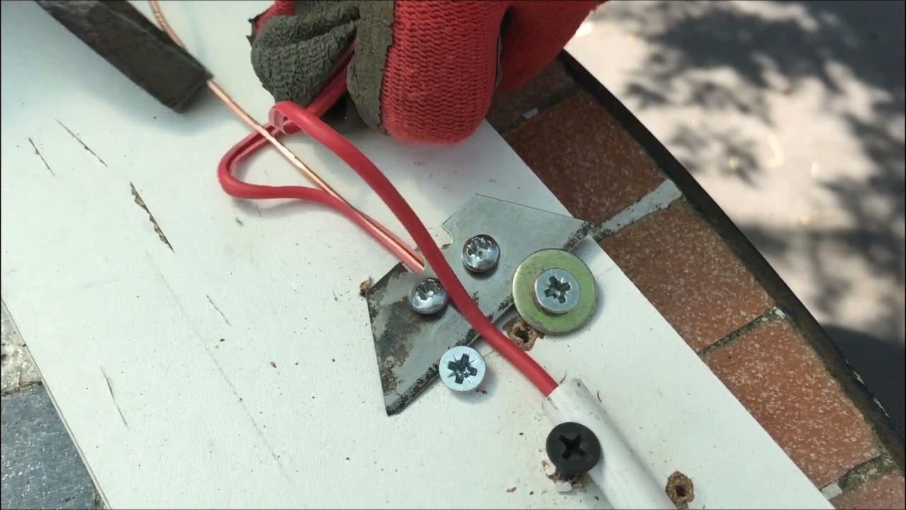 Dénuder du fil electrique YouTube