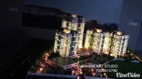 Architectural  Model Making vinayak art studio model lighting