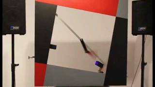 Chaotic Pendulum Installation "SoundLoom"