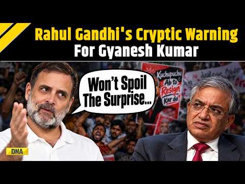 ECI News: 'Don't Wanna Spoil The Surprise!' Rahul Gandhi's Cryptic Warning For CEC Gyanesh Kumar