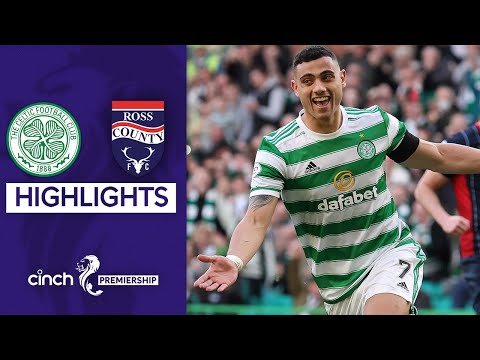 Celtic 4-0 Ross County | Giakoumakis hat-trick Helps Stretch Lead at the Top | cinch Premiership