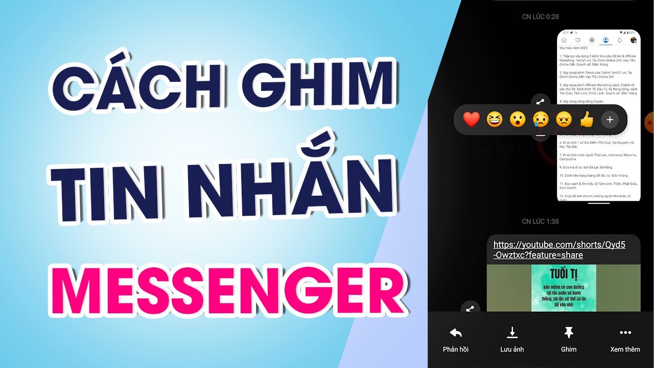 C ch Ghim Tin Nh n Trong Cu c Tr Chuy n Tr n Messenger YouTube C ch ghim tin nh n trong cu c tr chuy n tr n messenger youtube