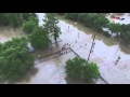 UAV (Drone) Footage: Horse Rescue from Flooding Waters in Cypress Texas. 4/18/16