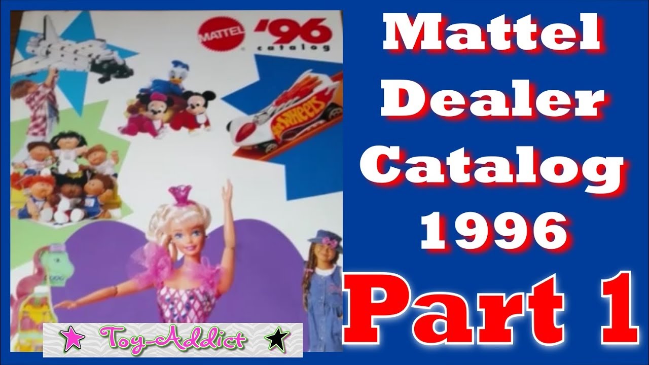 Mattel Toys Dealer Catalog 1996 Toy Fair Part 1 The Barbies Toy
