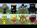 NEW EVOLUTION SPRUNKI TREE CURSED VS ALL CHICKEN POPPY PLAYTIME 5 PHASES 1-10 In Garry's Mod