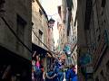 Voyage👆🏻 dans le temps au cœur d’une ruelle du Mont-Saint-Michel 🏰#shorts #travel #history