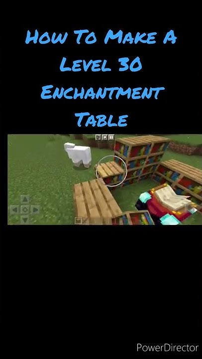How To Make A Level 30 Enchant Table How To Make A Level 30 Enchantment Table!! #shorts - YouTube