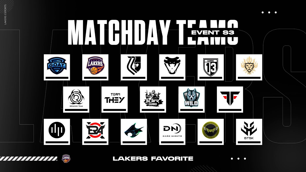 FINAL STAGE LAKERS FAVORITE EVENT S3 PUBG Mobile!