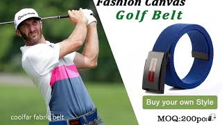 Custom your own brand golf belt!