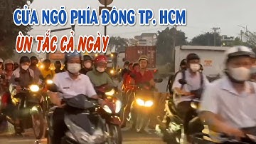 Cửa ngõ phía đông Tp. HCM ùn tắc từ sáng đến chiều | MIỀN TÂY HÔM NAY - SÁNG 24/01/2024