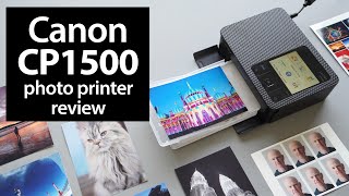 Canon SELPHY CP1500 review: BEST photo printer?