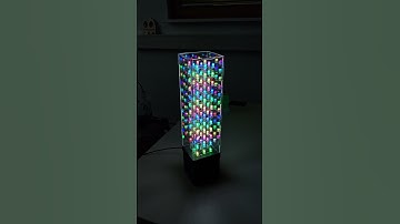 Created a custom 3x3x12 LED matrix housed in a 3D-printed case!