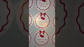 sticker sheets #cricut #smallbusiness #partygift #diy #tutorial #tiktok