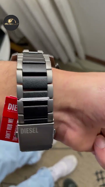 Unboxing Diesel DZ4587 Man: Split Stainless - YouTube Chronograph Steel Two-Tone - Watch 51mm