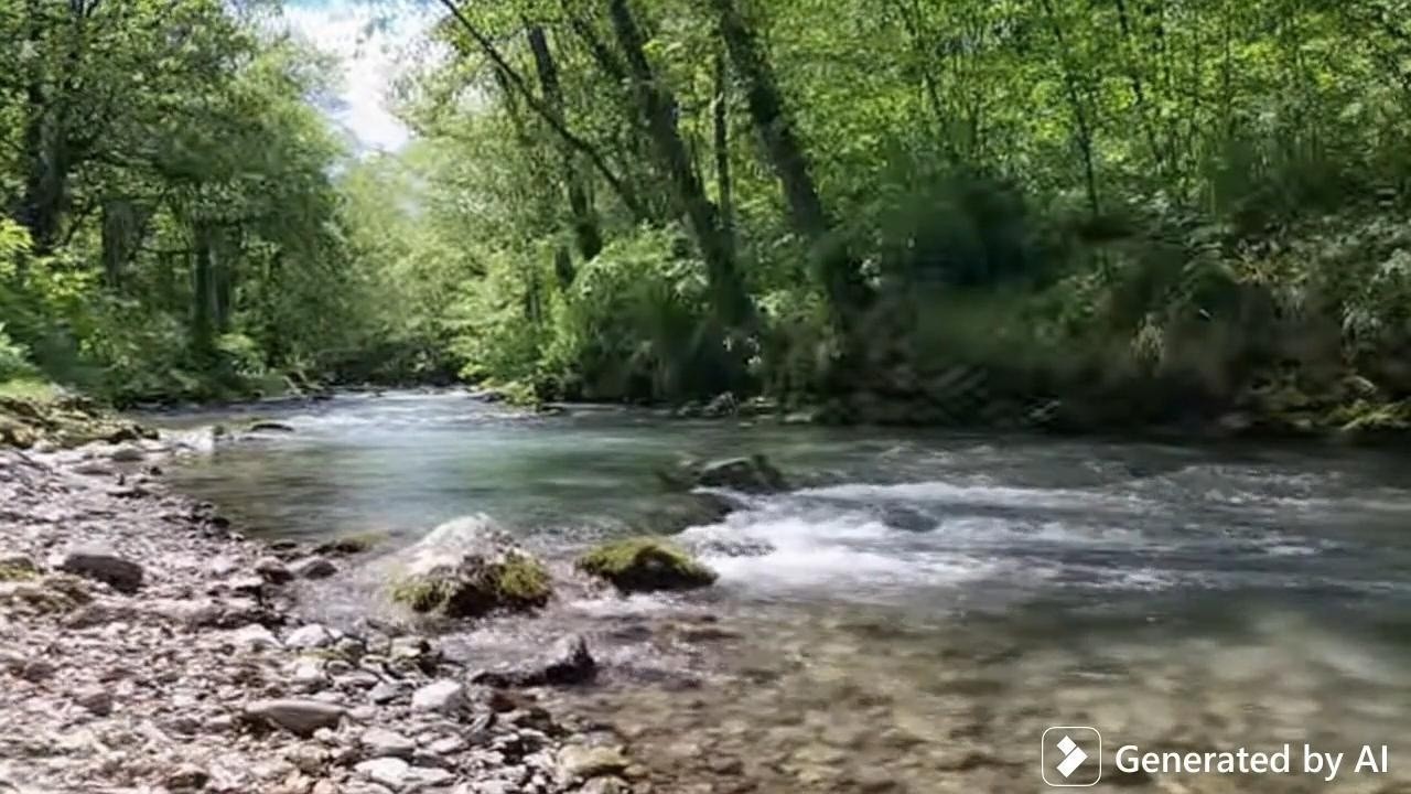 Calm Flowing River