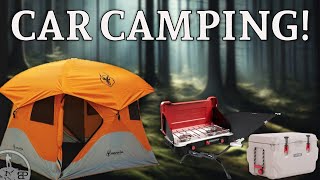 4,750 Pound Base Weight! A Backpacker Goes Car Camping