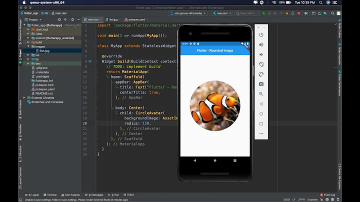 Rounded Corner Image in Flutter