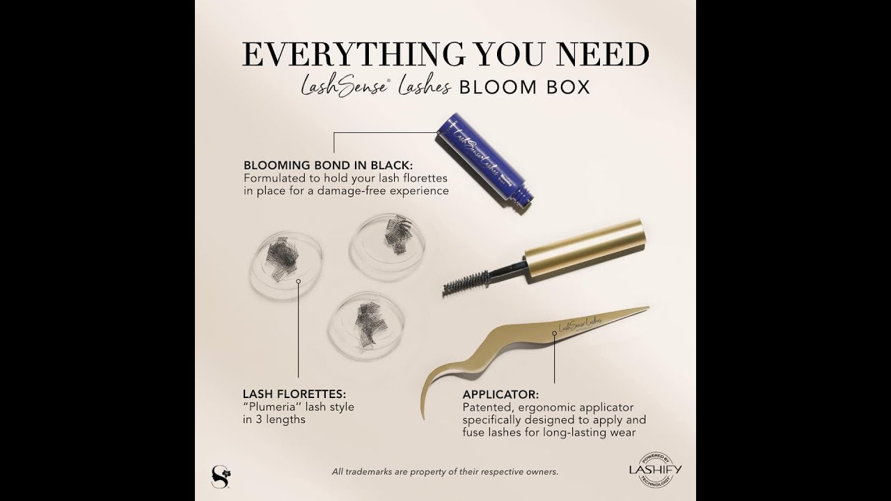 How to apply our diy at home lash extensions? - YouTube