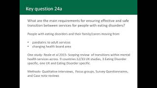 Presentation: SIGN guideline: Eating disorders - Mr Brian Dawson