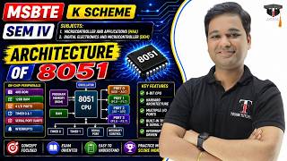 Architecture of 8051 | MAA & DEM | K- Scheme MSBTE | Toshib Tutorial's