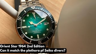 Orient Star 1964 Diver 2nd Edition - can it match the Seikos in the same price range?