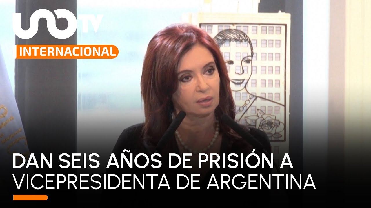 Sentencian a Cristina Kirchner, expresidenta de Argentina, a 6 años de cárcel por corrupción