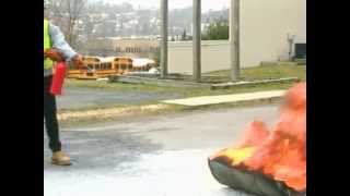Using a Portable Fire Extinguisher - CERT Training