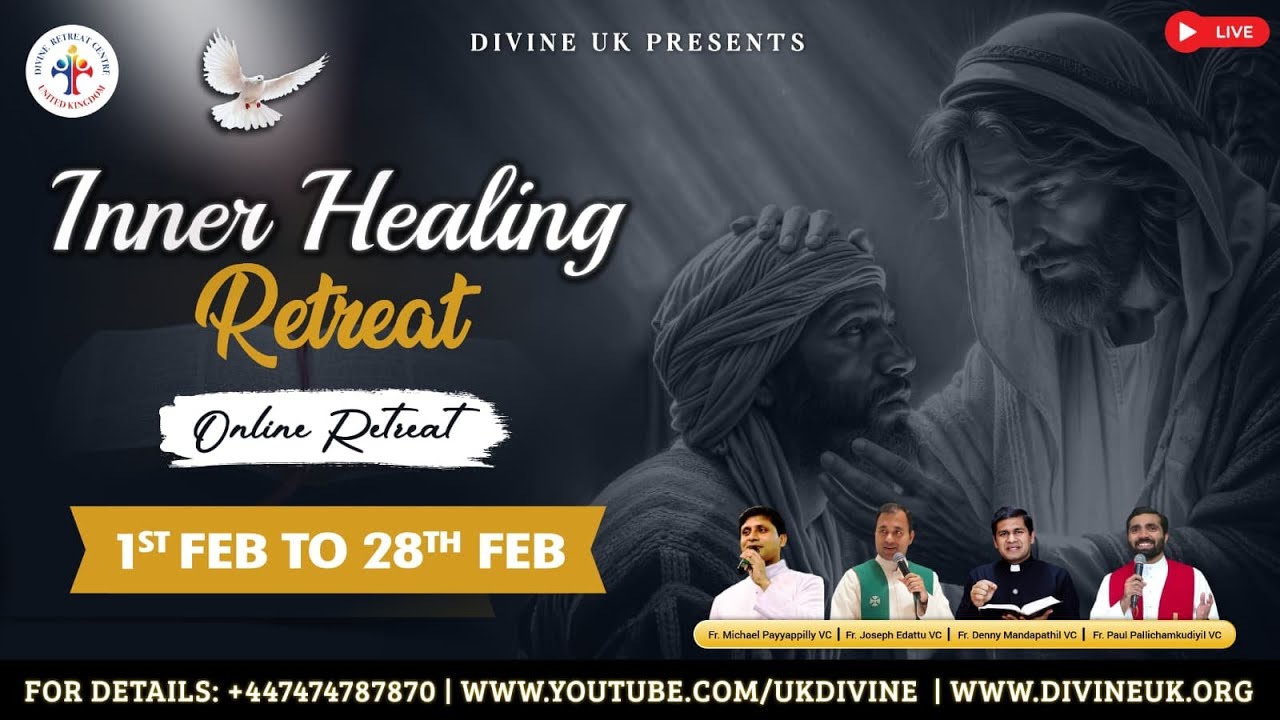 (LIVE) Inner Healing Retreat (1 February 2026) Divine UK