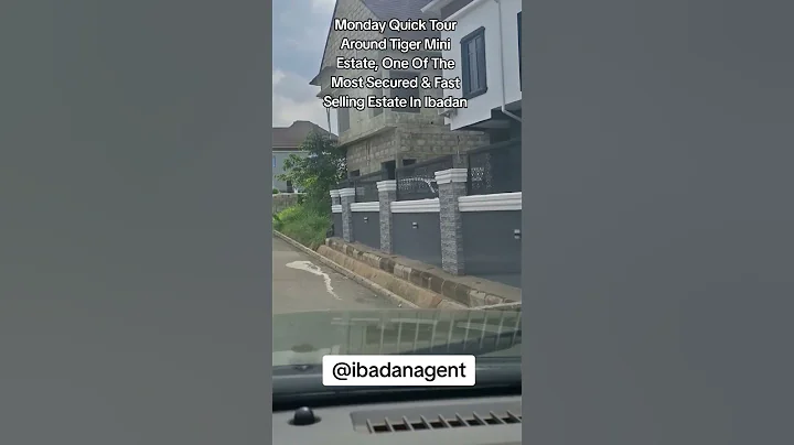 Quick Around TIGER MINI ESTATE IBADAN, one of the fast selling estates in ibadan.