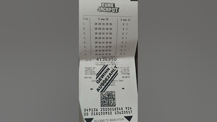 Eurojackpot gewinn 06.01.2023