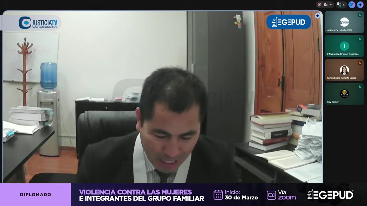 Audiencia de Tutela de Derechos en proceso contra Juan Manuel Pedrera Ruíz