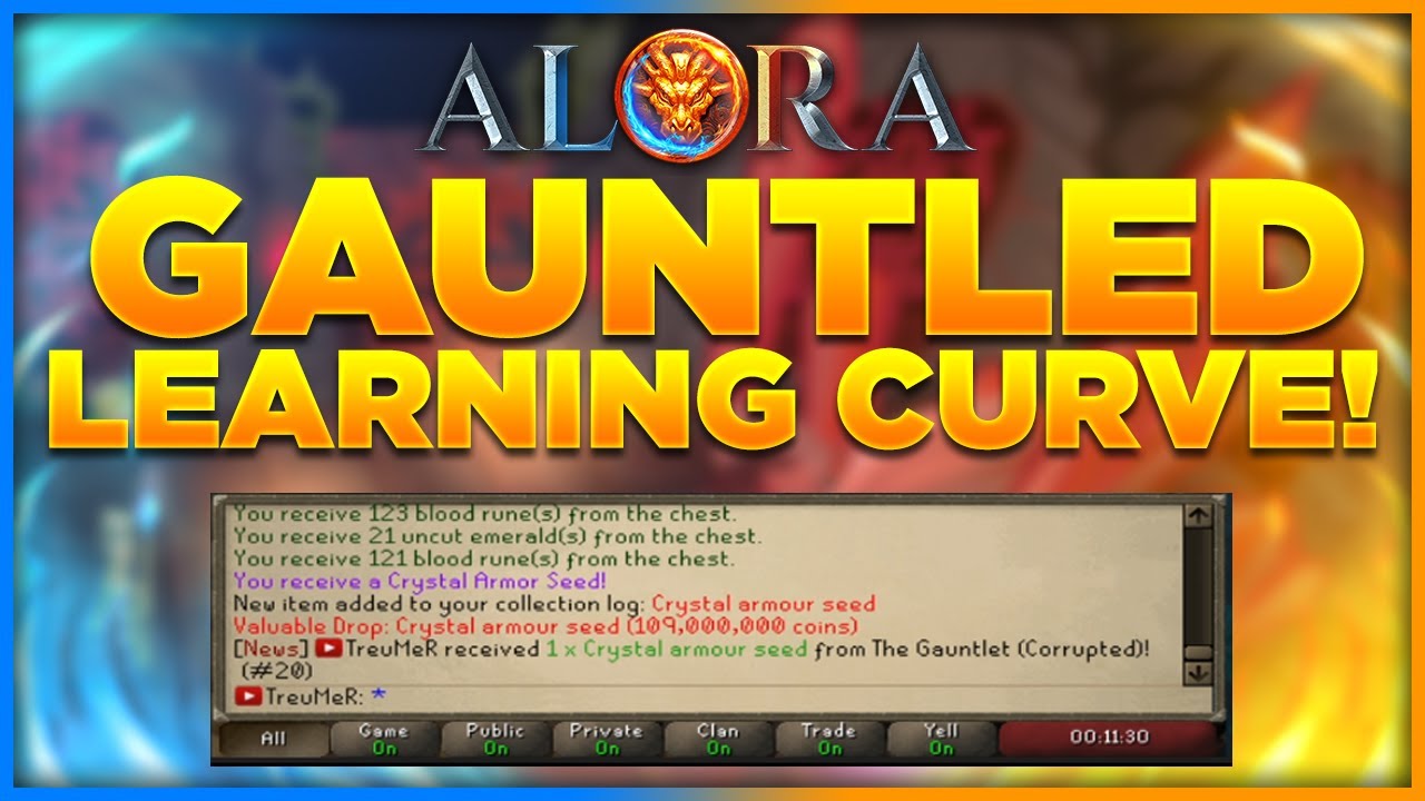 CORRUPTED GAUNTLET IS SO FUN! (30$ GIVEAWAY) - Ironman on Alora osrs rsps EP 24