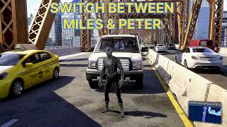 HOW TO SWITCH BETWEEN MILES & PETER | MARVEL'S SPIDER-MAN 2 | SWITCH MILES TO PETER