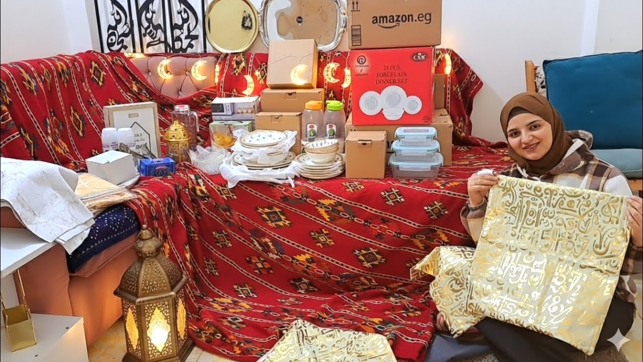 اكبر فديو مشتريات لشهر رمضان لتجديد البيت والمطبخ كل اللي نفسي فيه واكثر🥳وهلت روايح رمضان 