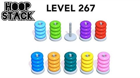 Hoop Stack Level 267 | Puzzle Game  | Complete Level