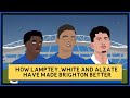 How Lamptey, White and Alzate have made Brighton better