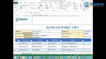 [Stanford] - Học Tester cơ bản - Làm việc với cơ sở dữ liệu SQL Server - phần 2