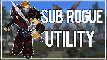 PERFECT EXAMPLE OF SUB ROGUE UTILITY - Sub Rogue PvP WoW 6.2.4